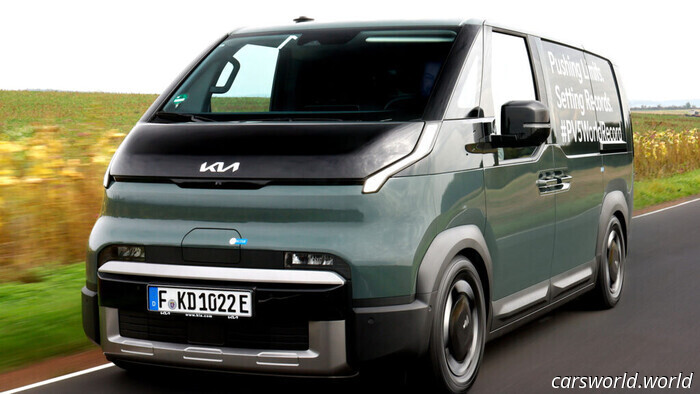 Questo furgone elettrico Kia ha percorso quasi il doppio rispetto a quanto dichiarato nella brochure | Carscoops